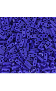 Miyuki quarter tila 5x1.2mm beads - Opaque cobalt QTL-414